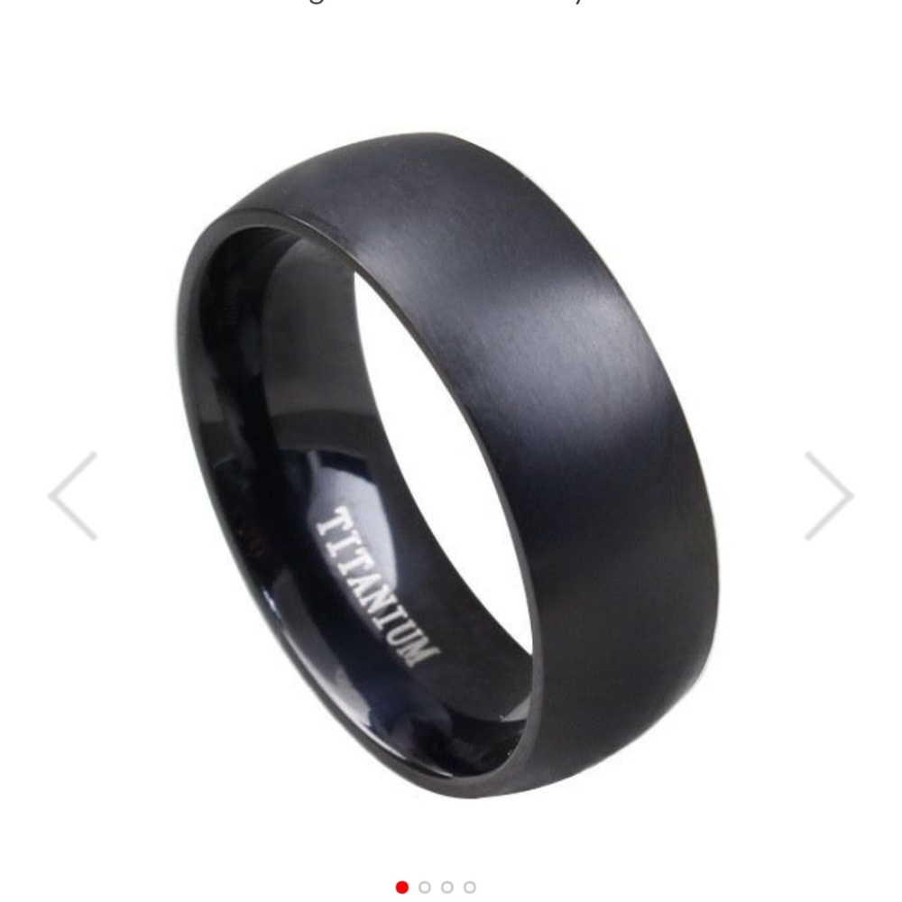 NWT Jeulia Titanium Wedding Band size 11